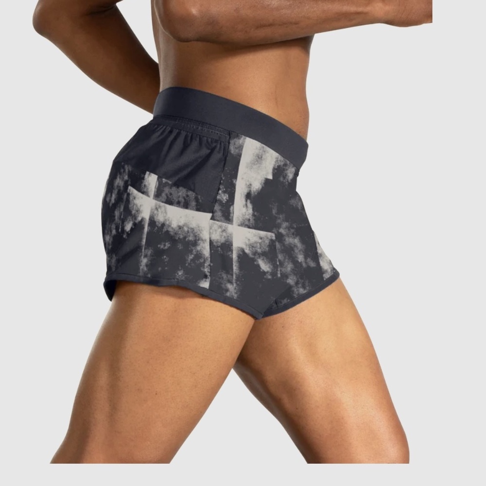 NWOT Brooks Sherpa 3in Split Men's Running Shorts Small